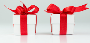 LifeRing Matching Gift Challenge - LifeRing Secular Recovery Two wrapped gifts representing LifeRing Matching Gift Challenge