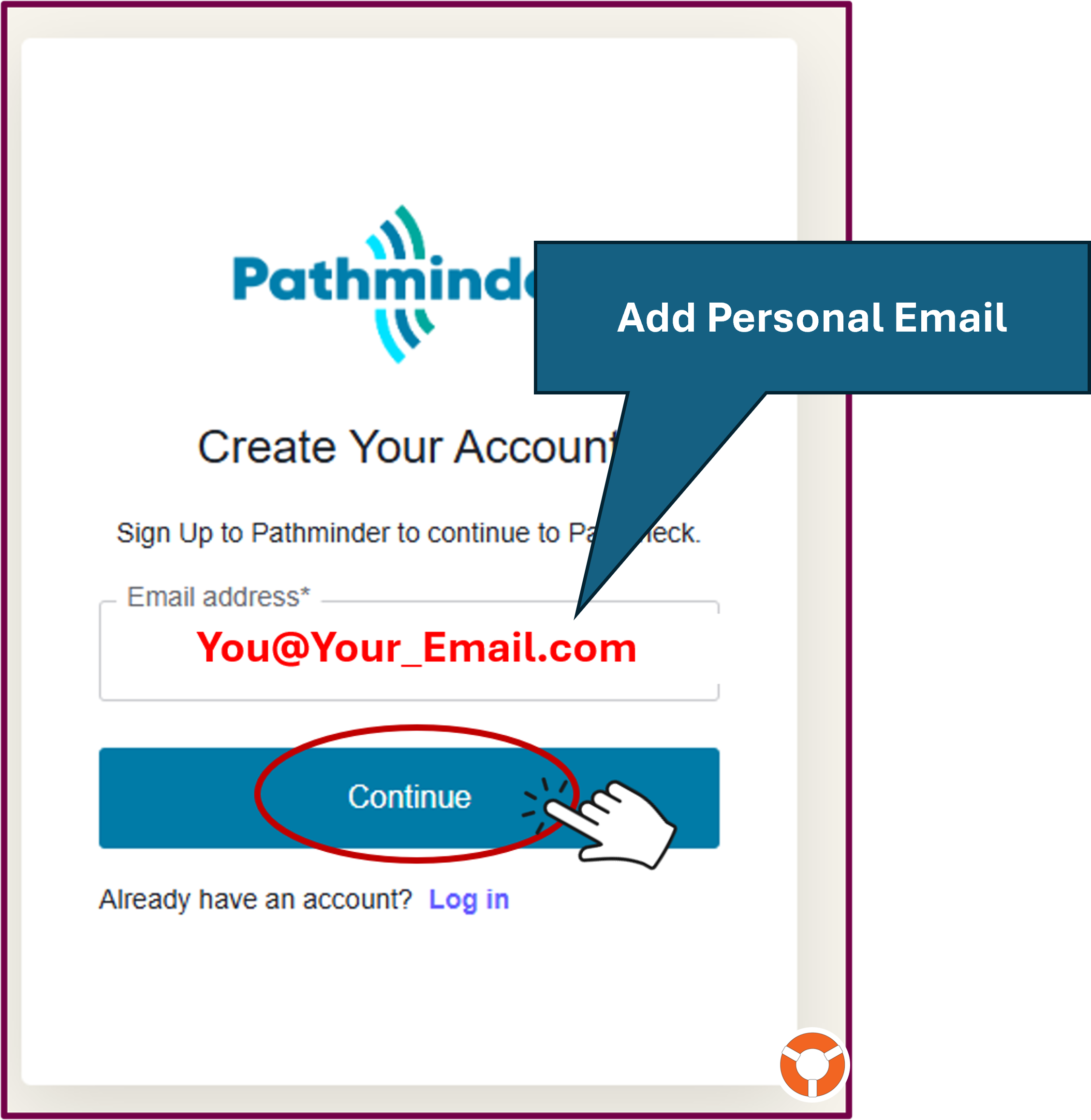 Add Personal Email_LifeRing - LifeRing Secular Recovery LifeRing Verifications | screenshot of signup form